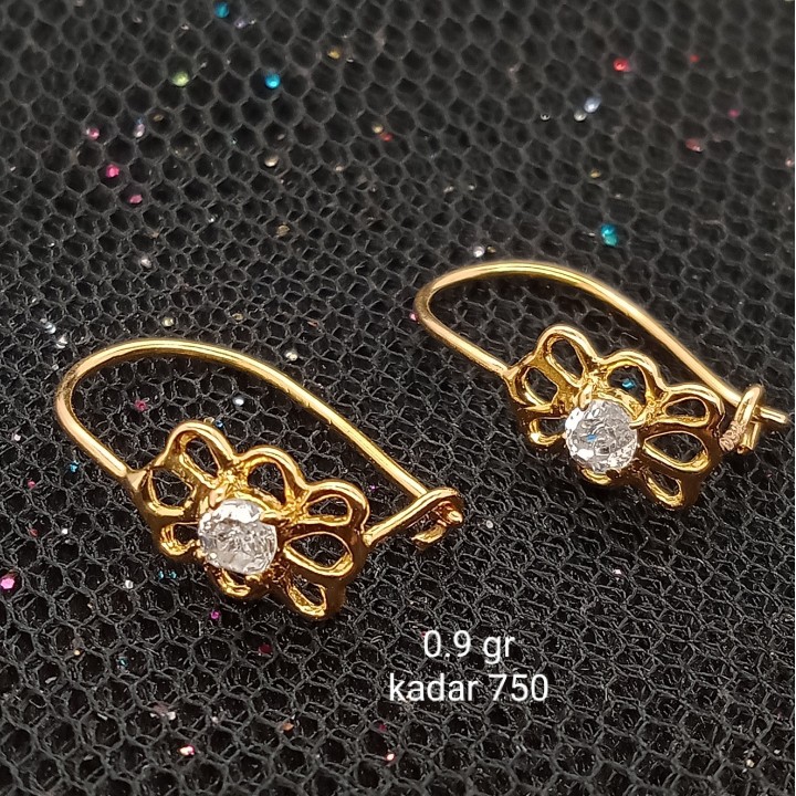 Anting Emas 17 K - 0.9 gr Kadar 750 - 2867