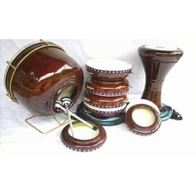 1 Set Hadroh polos lengkap