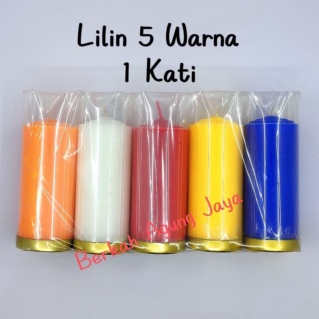 Lilin 5 Warna 1 Kati