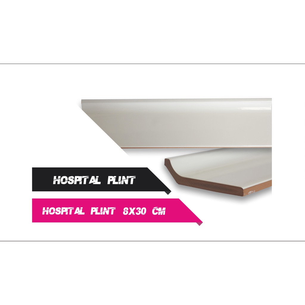 Hospital Plint 30 cm White Kw 2
