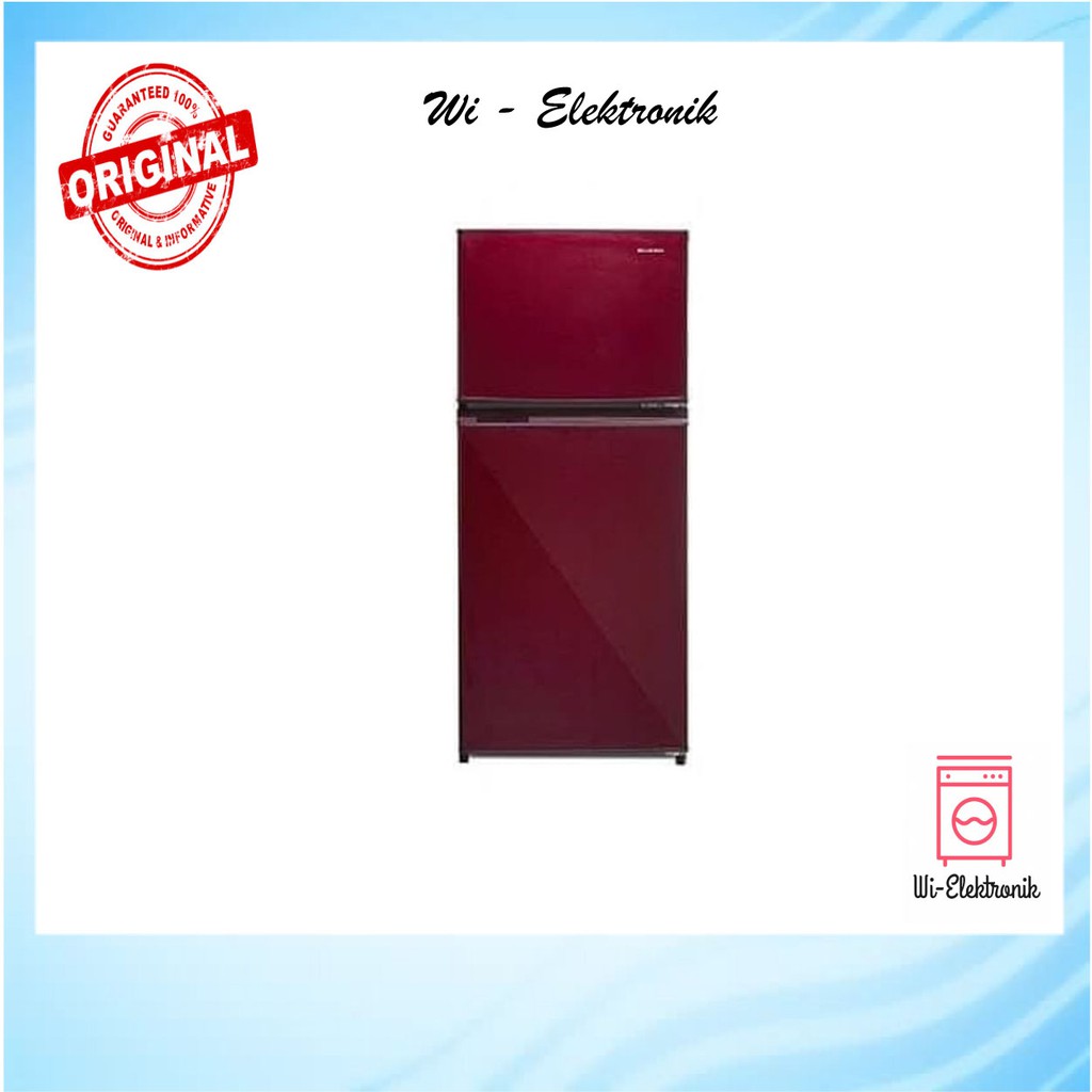 Kulkas 2 Pintu Sharp SJ 195MD SR SG Lemari Es 2Pintu SJ195MD SJ 195 MD