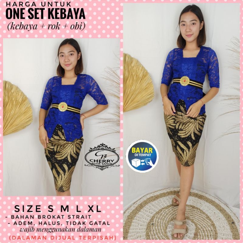 baju kebaya jadi brokat maudy dan rok katun batik pendek kebaya bali modern kebaya pesta-6