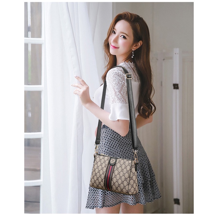 Satu7an T280 Tas Selempang Wanita Mini Fashion Korean Style Kasual Tas Cewek Import Sling Bag Women Kulit PU