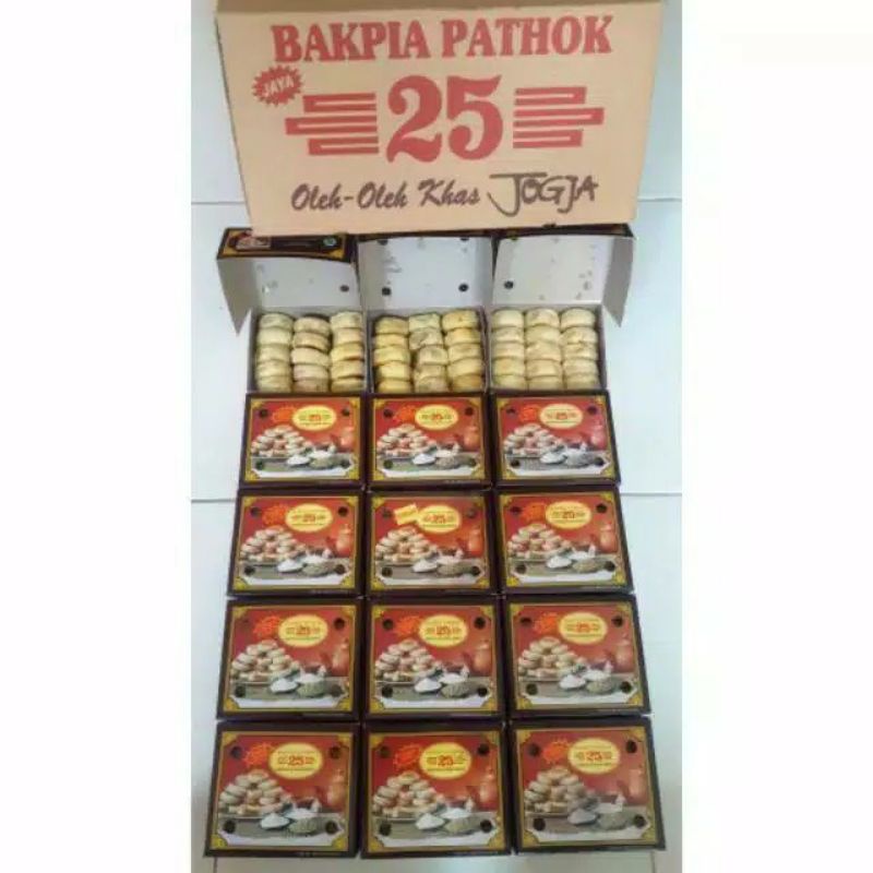 

bakpia patok 25 asli jogja