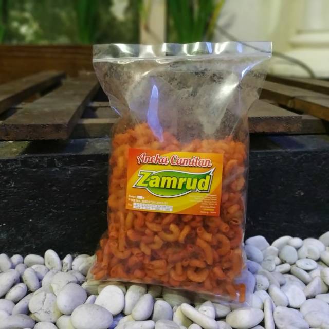 

Makaroni hot - makroni pedas - camilan - snack