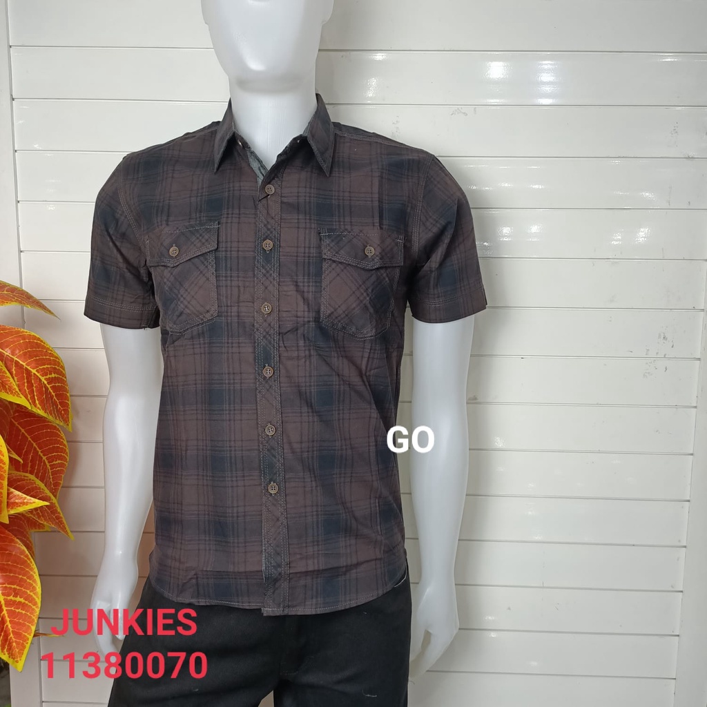 gof MAXMILLIAN KEMEJA PRIA SLIM kemeja casual kemeja lengan pendek