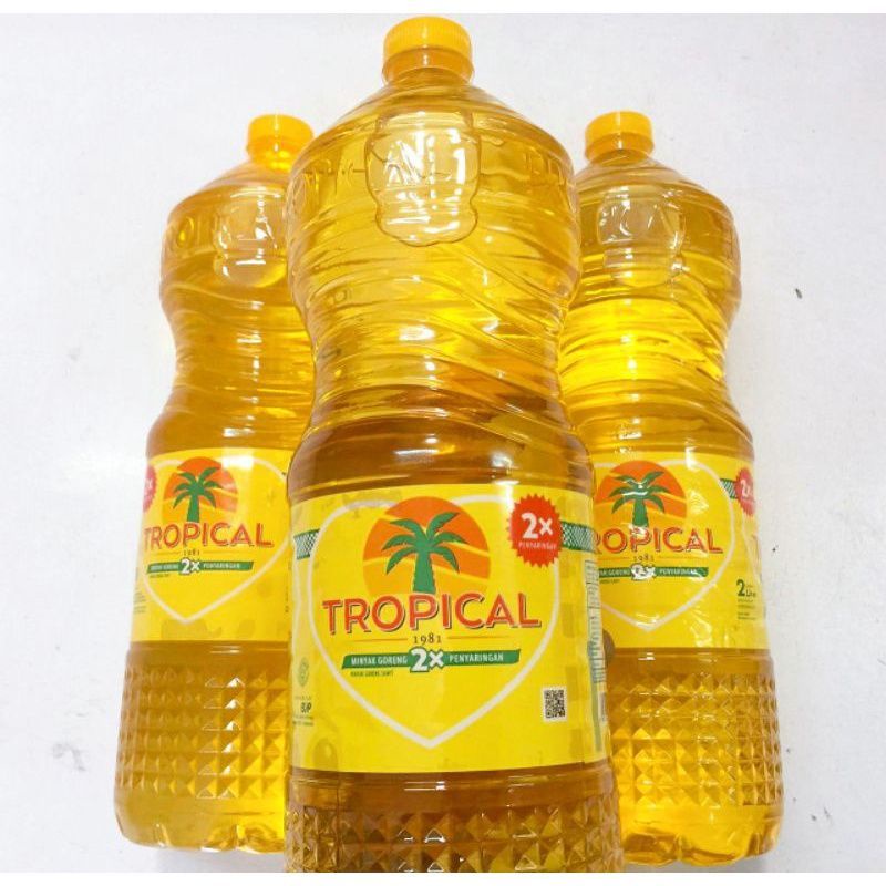 

Tropical Minyak Goreng 2 litter kemasan botol termurah