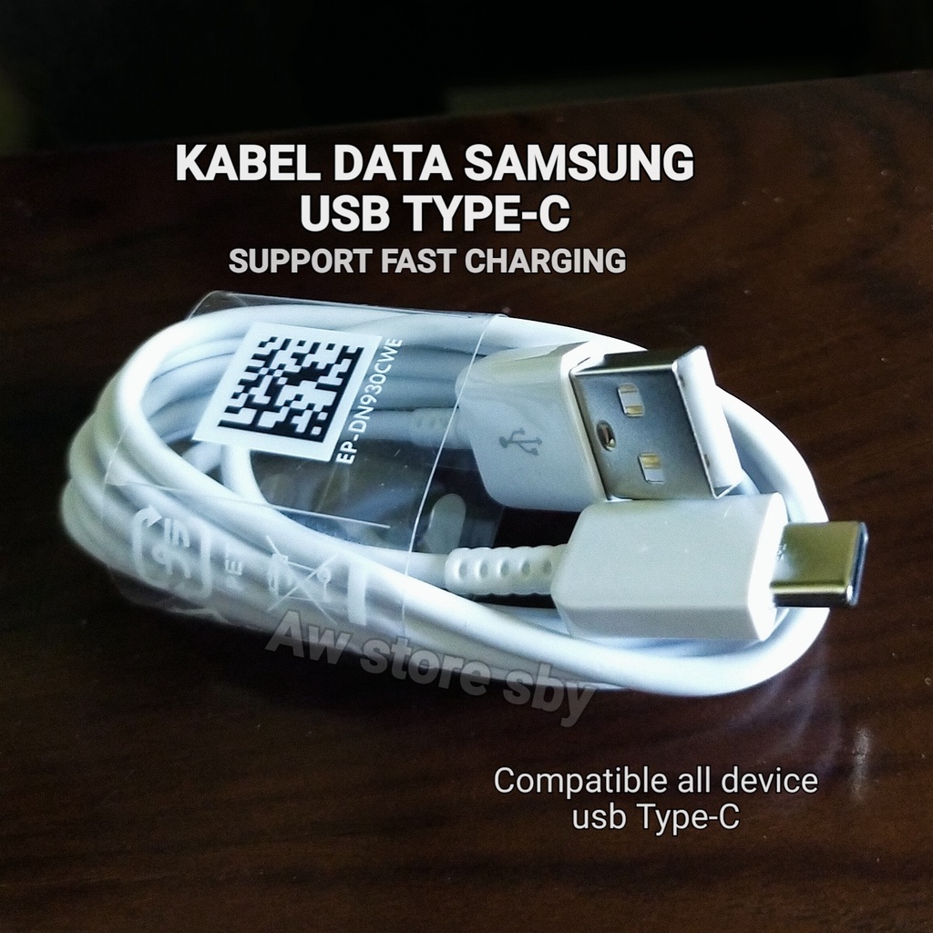 KABEL DATA SAMSUNG ORI TYPE C FAST CHARGING A20 A30 A50 A11 M11 A21S A31 A32 A22 A23 A02S A30S A04S A04E M30S M21 A21S A20S S8 S9