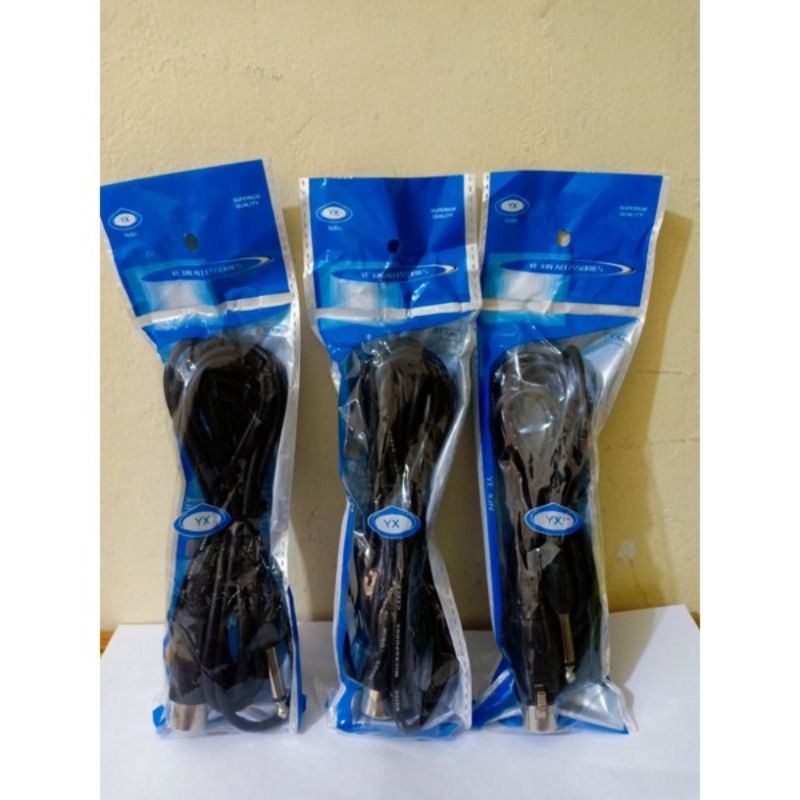 Jack Mic // Kabel Mic XLR To Akai 2,5 meter // Kabel Jek Microphone
