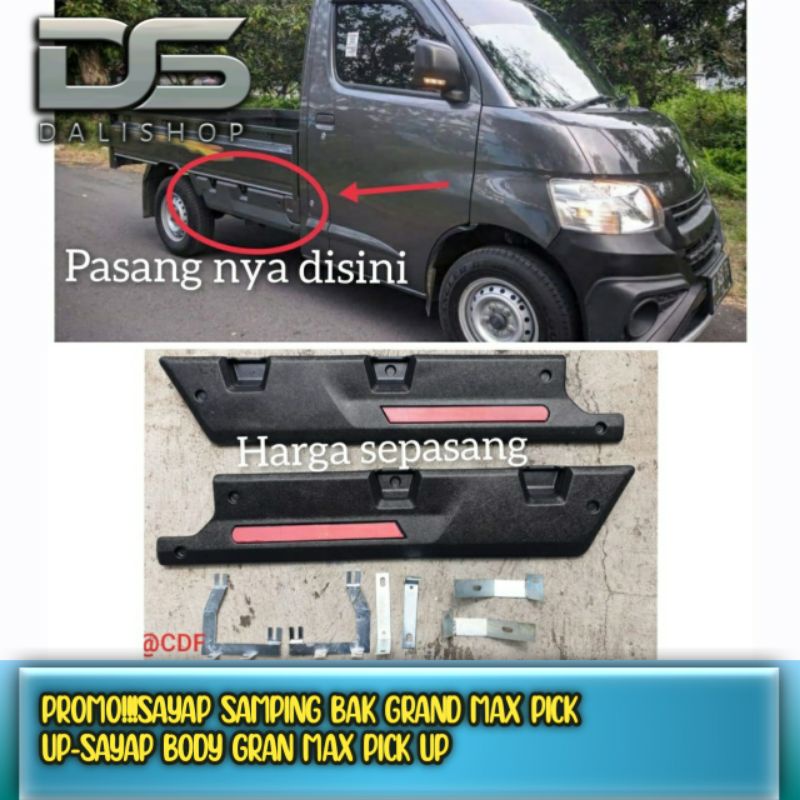 PROMOSAYAP SAMPING BAK GRAND MAX PICK UP-SAYAP BODY GRAN MAX PICK UP