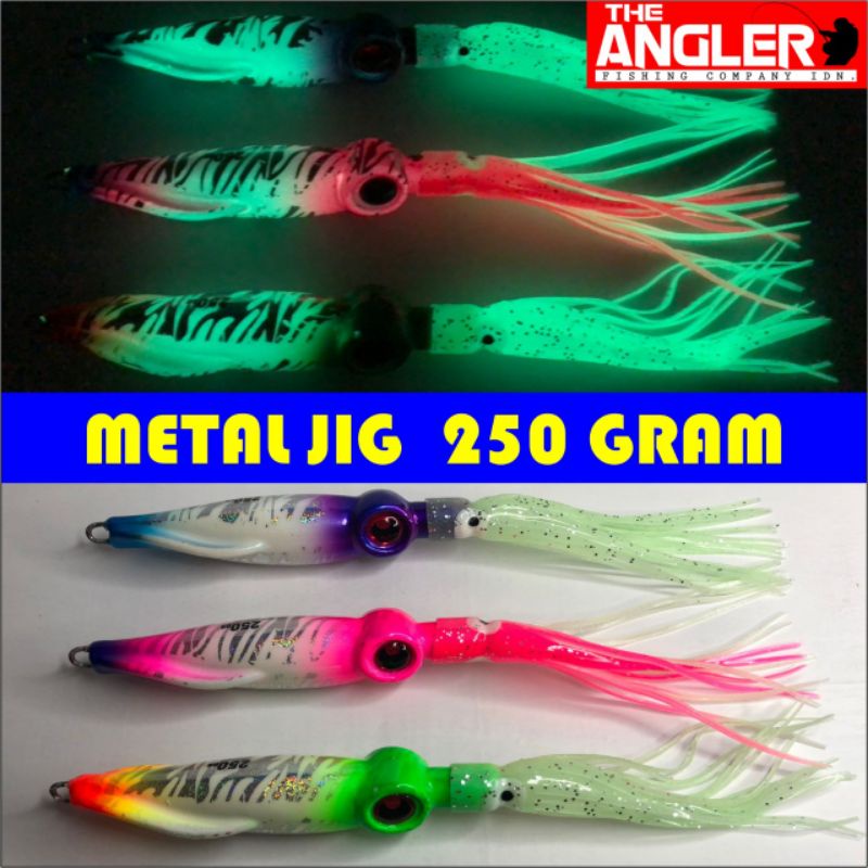 Metal Jig Cumi 250 gram The Angler