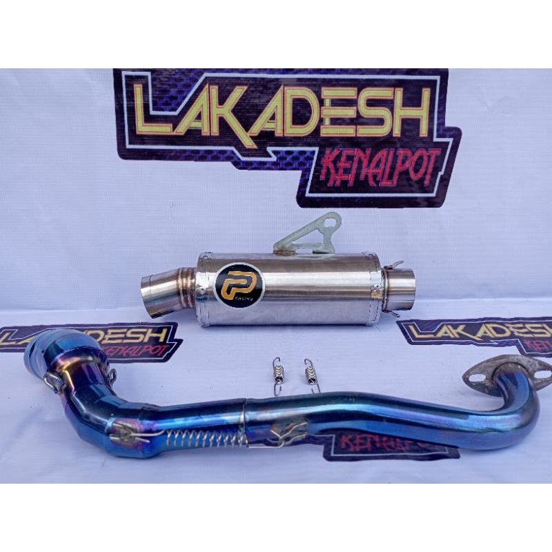 KNALPOT PEKA JAMAN LEHER BLUEMOON (INLET 38/50) BEAT MIO VARIO AEROX SCOOPY NMAX PCX ADV LEXI DLL