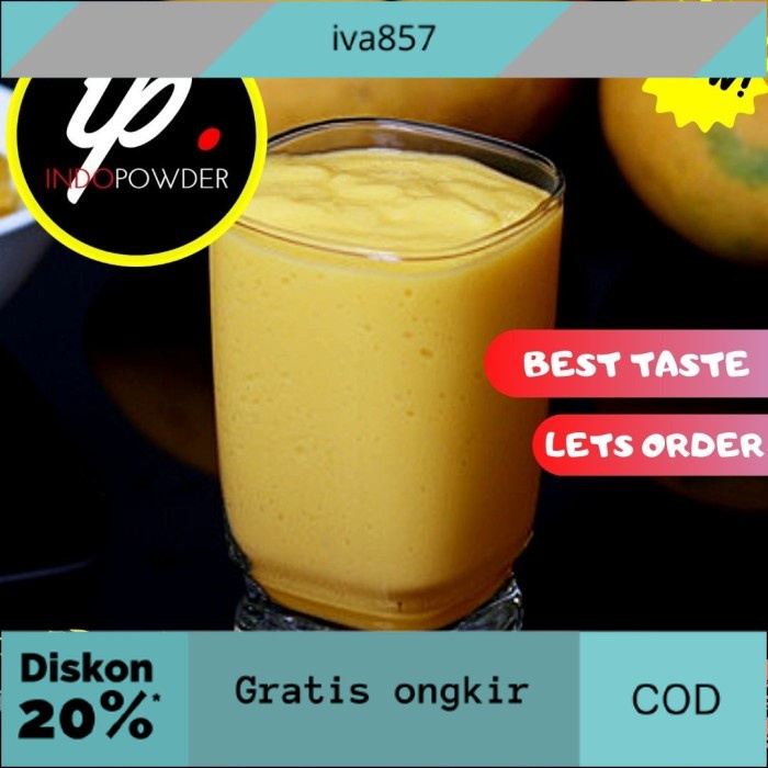 

PROMO Bubuk Minuman MANGGA 1Kg - Bubuk MANGGA 1Kg - KING MANGO Powder GRATIS ONGKIR