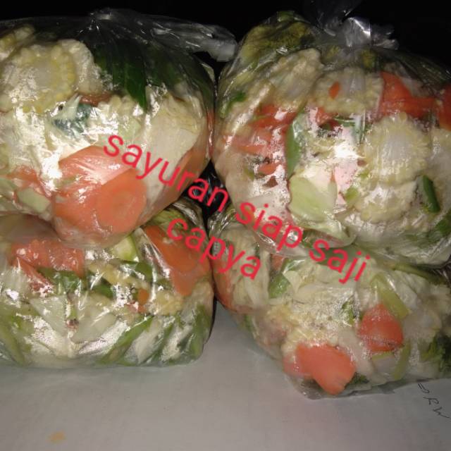 

sayuran potong capya