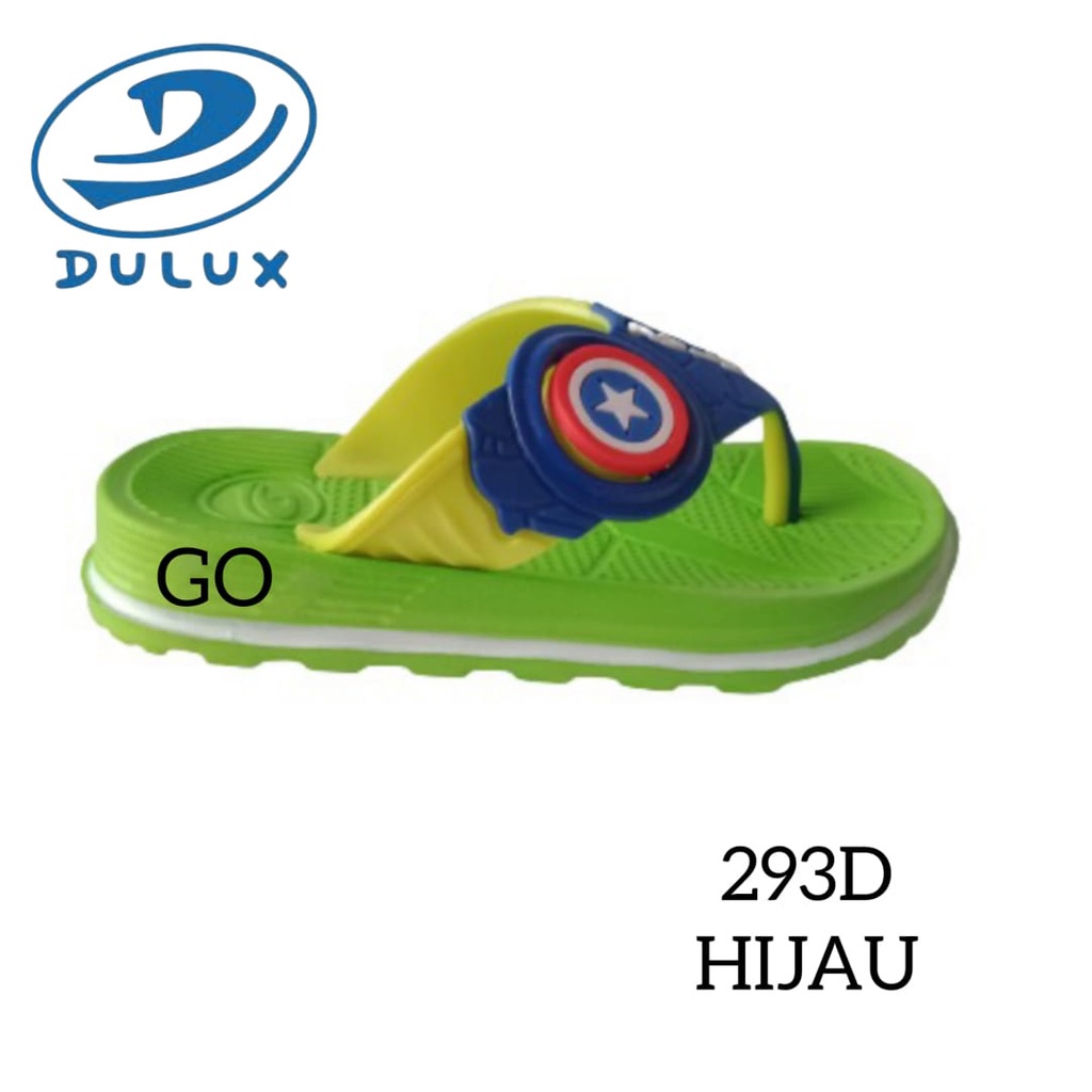 gos DULUX 293 D Sandal Karet Jepit Anak Polos Sandal Jepit Ringan Sandal Anak Laki Laki Casual Kekinian Terbaru