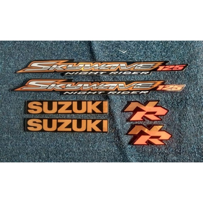 stiker striping suzuki skywave 125 night raider