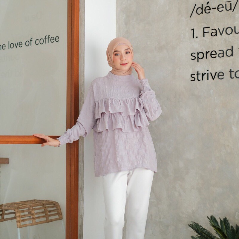NURIVA TOP ATASAN LAYER PREMIUM MAYOUTFIT