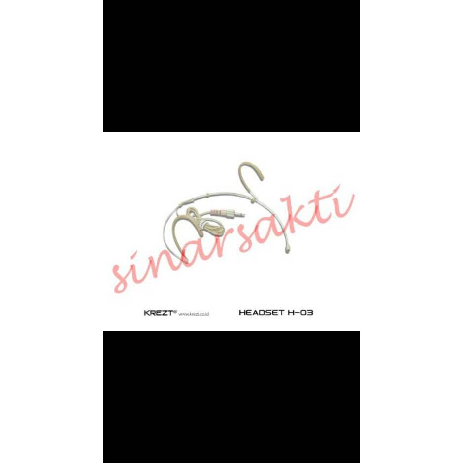 MIC HEADSET KREZT H 03 ( LIDI )