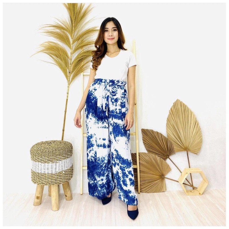 Viral Fashion KULOT TIE DYE/ KULOT RAYON TIE DYE