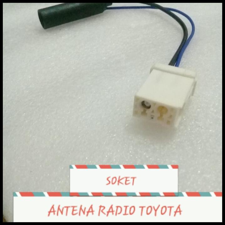 Soket Antena Radio Toyota Kabel Socket Head Unit Tape Mobil Toyota