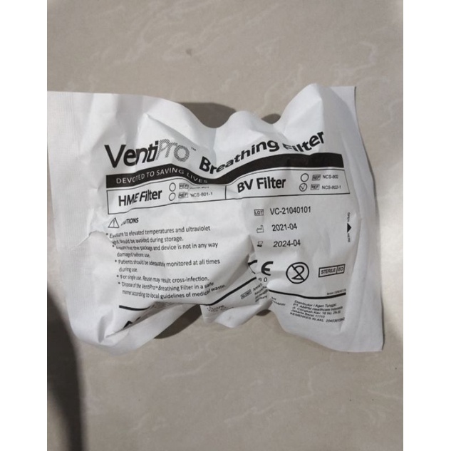 Bacterial Filter Ventilator / Filter Bakteri/ Ventipro