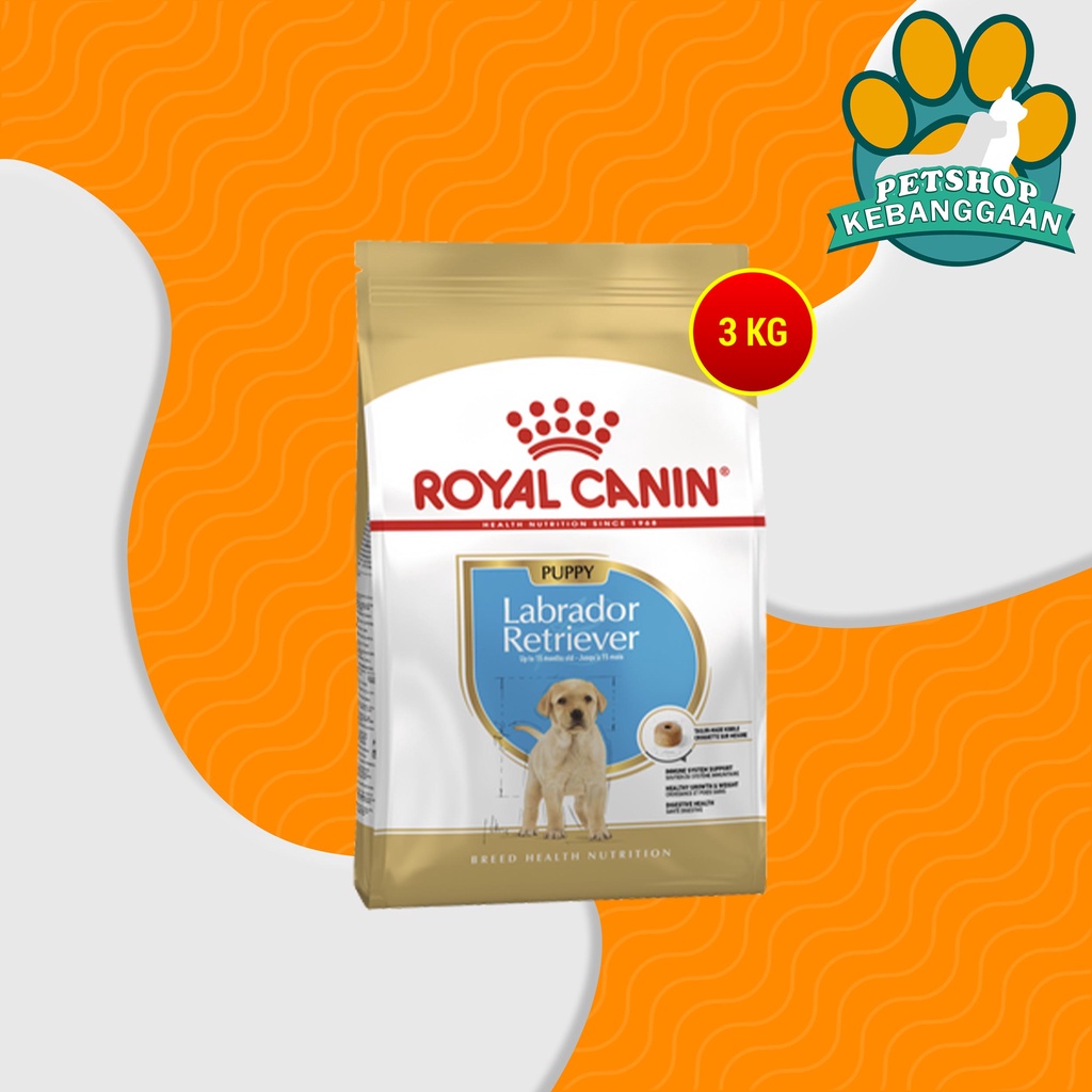 Makanan Anak Anjing Royal Canin Labrador Puppy 3kg