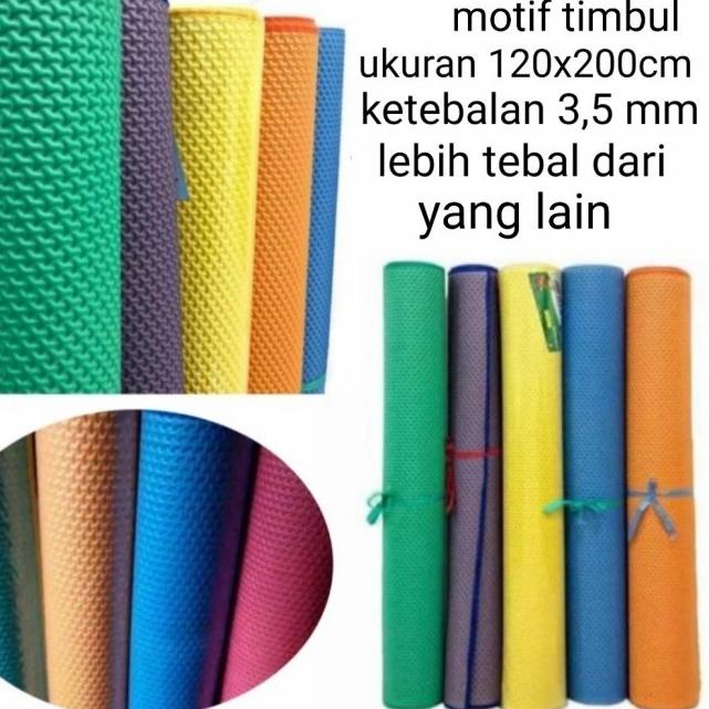 ♠ Karpet Lantai spons Tikar Spon MERCY 120x200 Karpet bentol tebal 3,5mm ✾