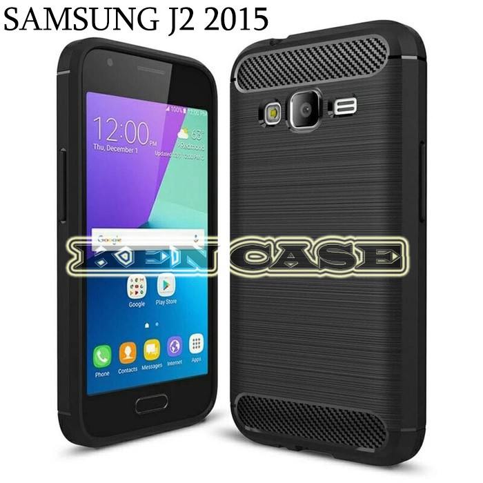 SOFT CASE SLIM FIT CARBON SAMSUNG J2 2015