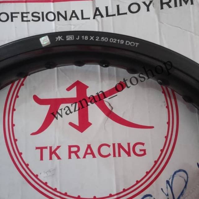 Velg TK Bright Japan Ring 18 250 Hitam,Silver,Gold