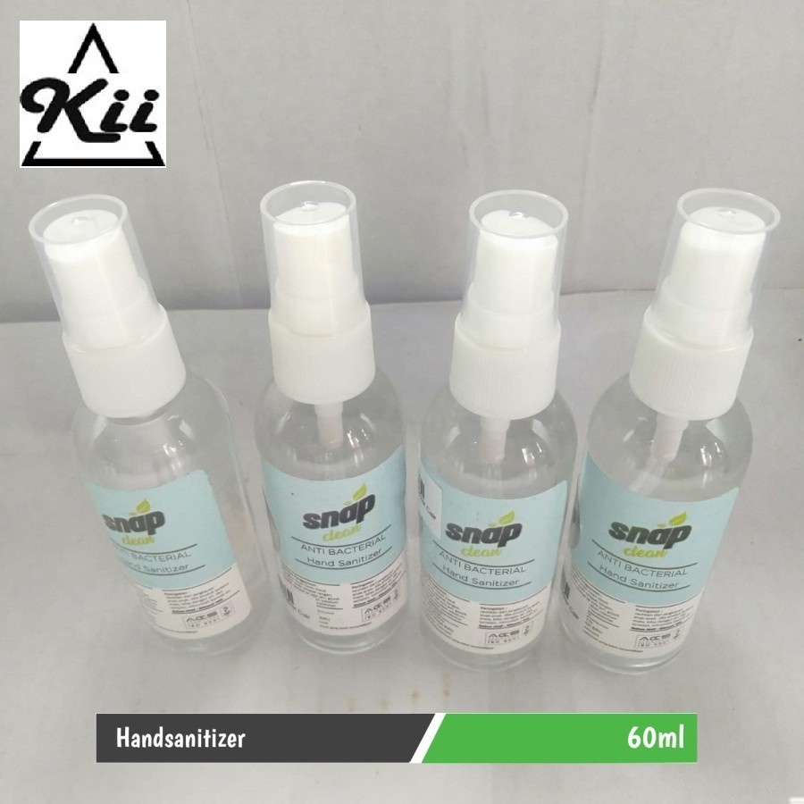 Snap Clean Hand Sanitizer Botol Spray - Handsanitizer Alkohol 70%