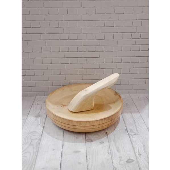 COBEK KAYU BAGUS JATI / ULEKAN KAYU / ULEKAN CABE