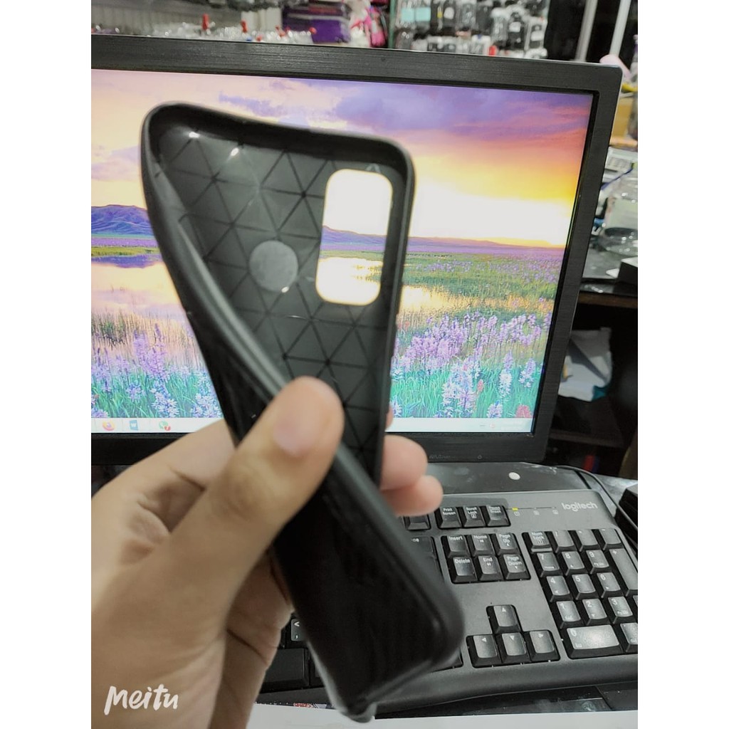 AutoFocus CARBON Infinix Note 7 Lite 6.6 inchi Soft Case AutoFokus KARBON AUTOFOKUS