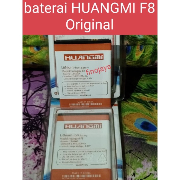 Baterai huangmi F8 Battry huangmi F8 Maron Battery Battry Original