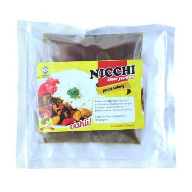 

Bumbu Kare Jepang Nicchi Rasa Jamur 100gr