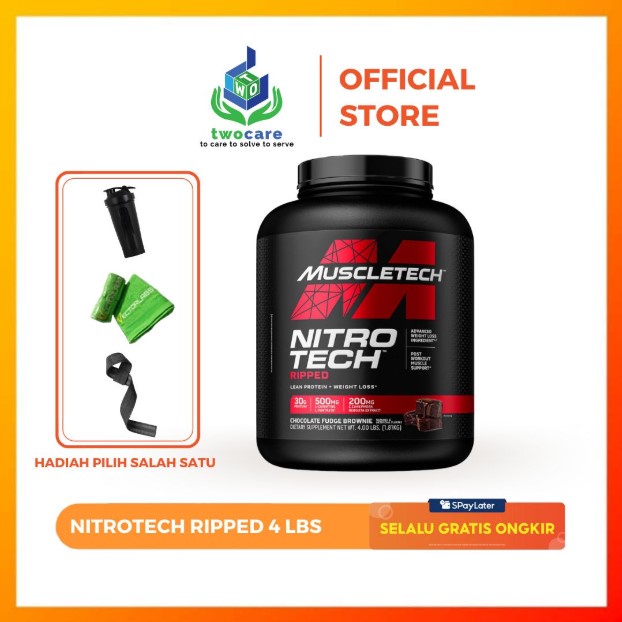 Muscletech Nitrotech Ripped - 4 Lbs