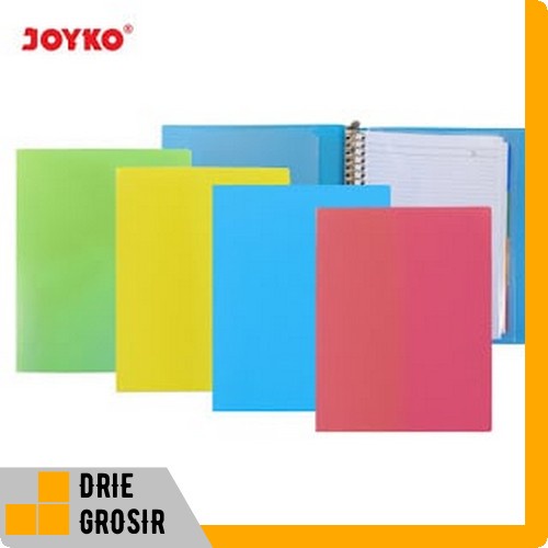 

JOYKO BINDER POLOS NOTE BUKU CATATAN TULIS KULIAH UKURAN B5 26 RING