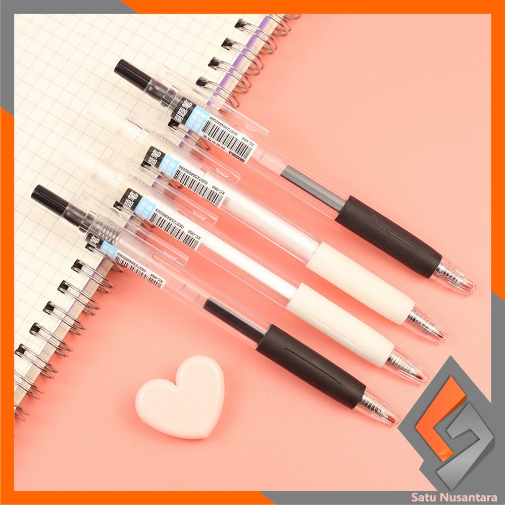 

SN-A36 Pulpen Mekanik 0.5mm Gel Pen Pena Polos Mechanical Stationary Stationery Alat Tulis Sekolah Kantor