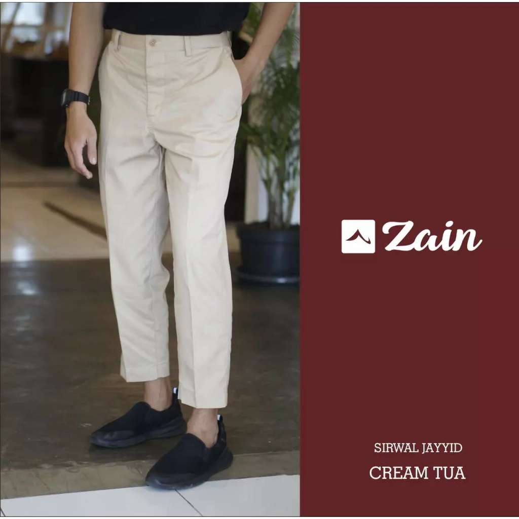 SIRWAL Chino JAYYID Celana Pria Bahan Katun By Zain Sirwal