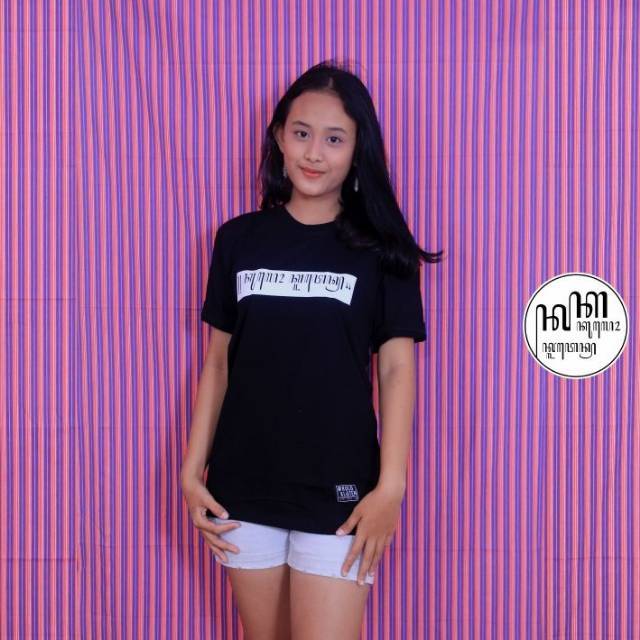 Kulo Klaten T-Shirt - TS003 Kulo Klaten Aksara Jawa