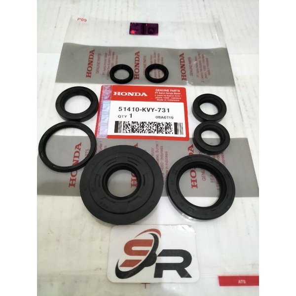 SIL SIL KOMPLIT 8 PCS (KVY) HONDA ORIGINAL BEAT KARBU SCOOPY KARBU SEPACI KARBU NEW OLD