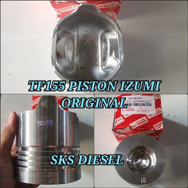 TF155 Piston Seher Mesin Diesel Yanmar TF-155 TF 155