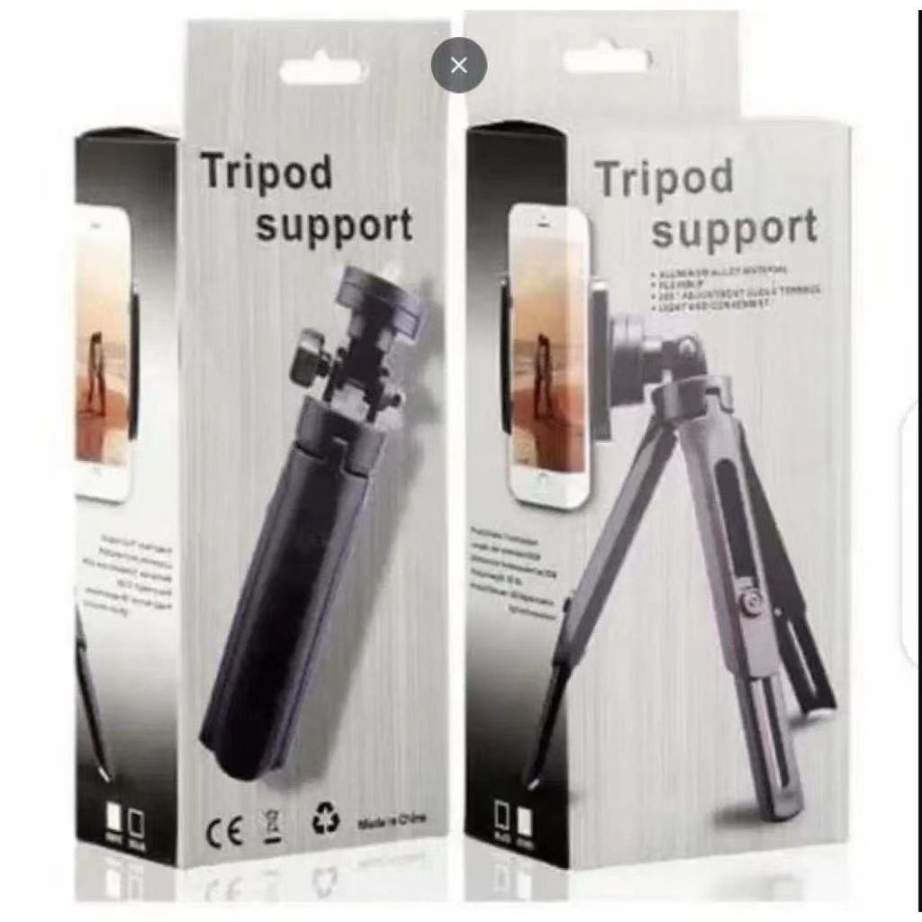 Tripod Mini HP - Tripod Support Mini HP - Tripod Selfie - Tripod Konten - Tripod Meja - Phone Holder