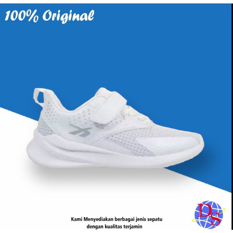SPOTEC ROYAL SEPATU SNEAKERS ANAK PUTIH POLOS