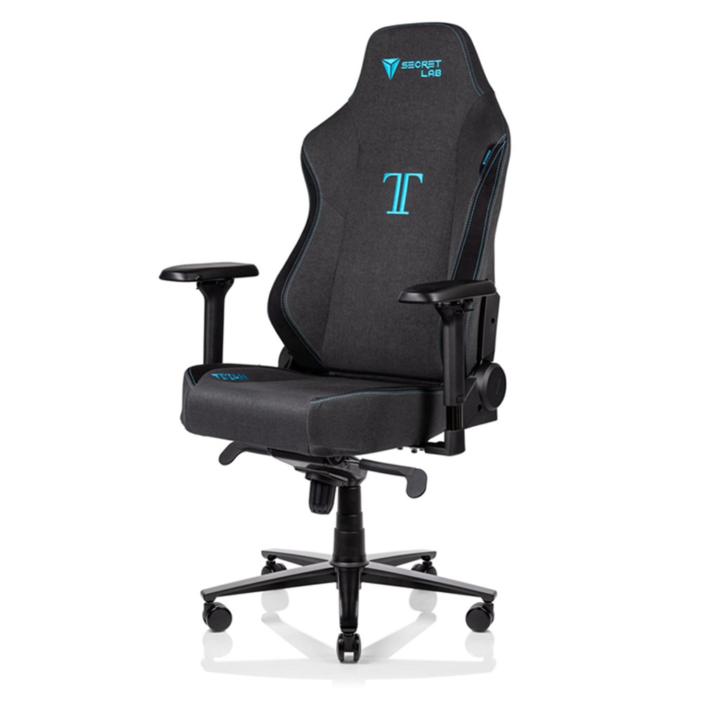 Secretlab Titan 2020 Series Softweave Fabric Kursi Gaming Charcoal Blue Shopee Indonesia