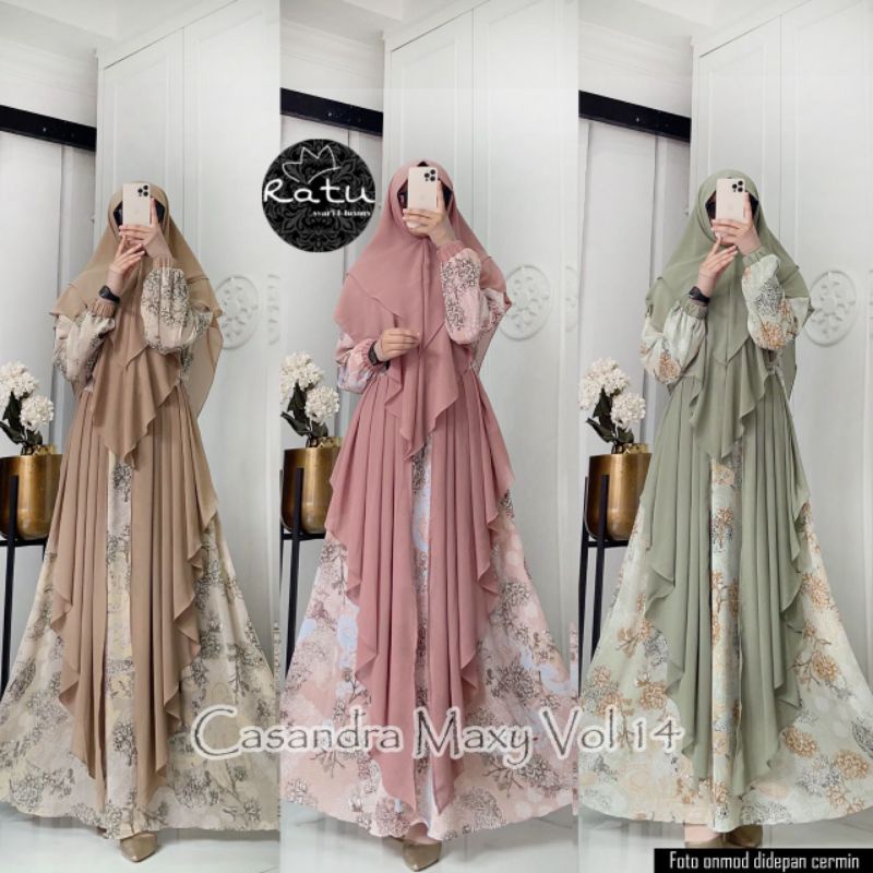 CASANDRA MAXY VOL.14 BY RATU (MAXY GAMIS MUSLIMAH) Maxy premium rekomended