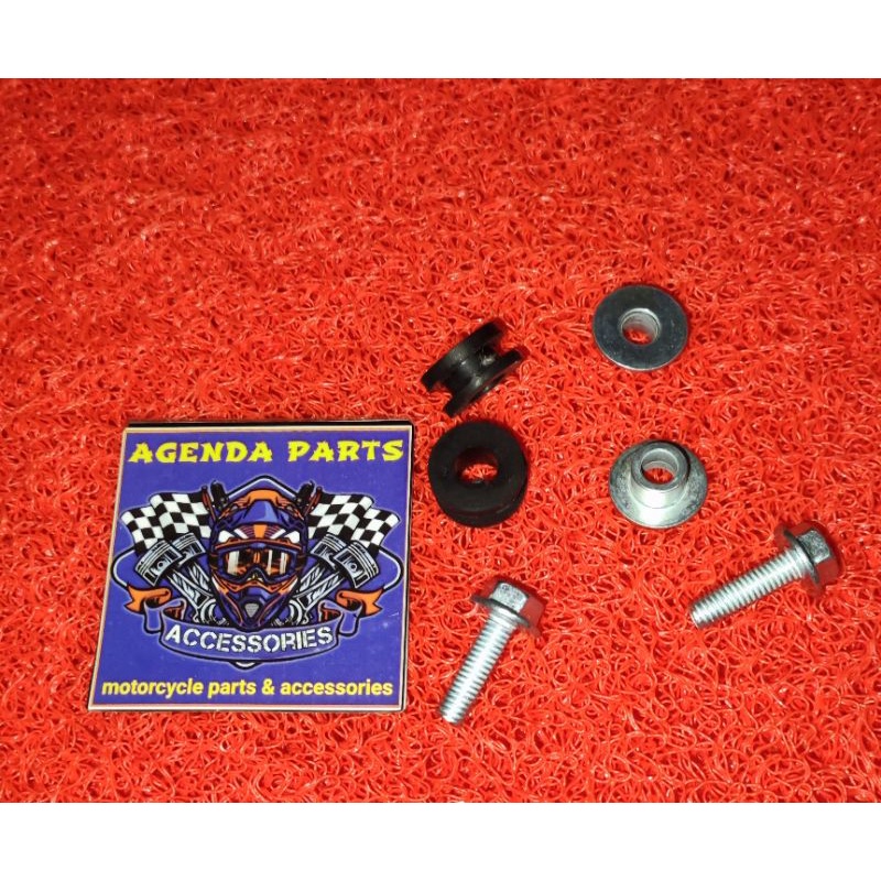 baut set cover knalpot honda beat scoopy spacy vario sesuai gambar photo