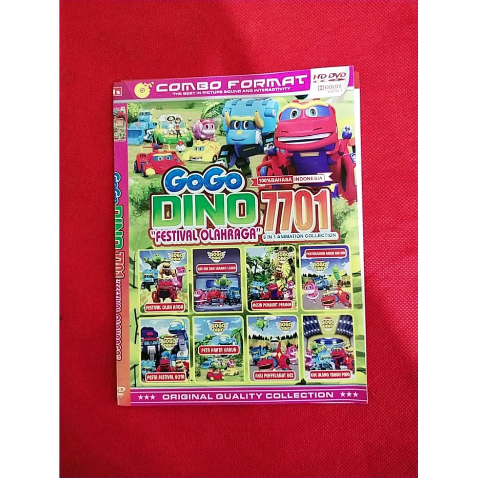 PROMO MURAH Terlaris Kaset Dvd Film Gogo Dino Collection Bahasa Indonesia