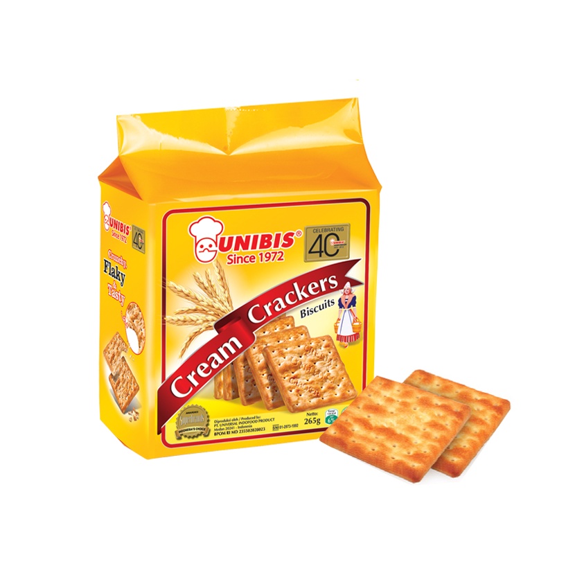 

Crackers Unibis Cream Crackers 265 gr