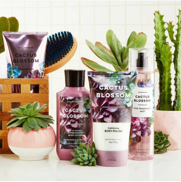 BATH &amp; BODY WORKS BBW CACTUS BLOSSOM SERIES MIST LOTION SHOWER GEL BODY CREAM HAND CREAM SHOWER GEL BODY CREAM LOTION MIST WASH WALLFLOWER ROOMSPRAY SCENTPORTABLE GENTLE GEL DEEP CLEANSING GENTLE FOAMING CREAMY LUXE