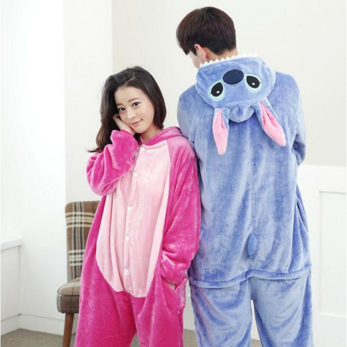 ONESIE KOSTUM PIYAMA STITCH KIGURUMI DEWASA